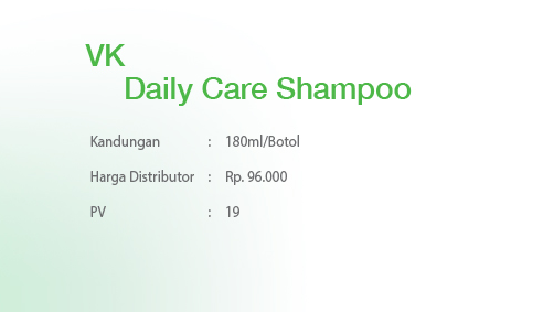 VK Daily Care Shampoo